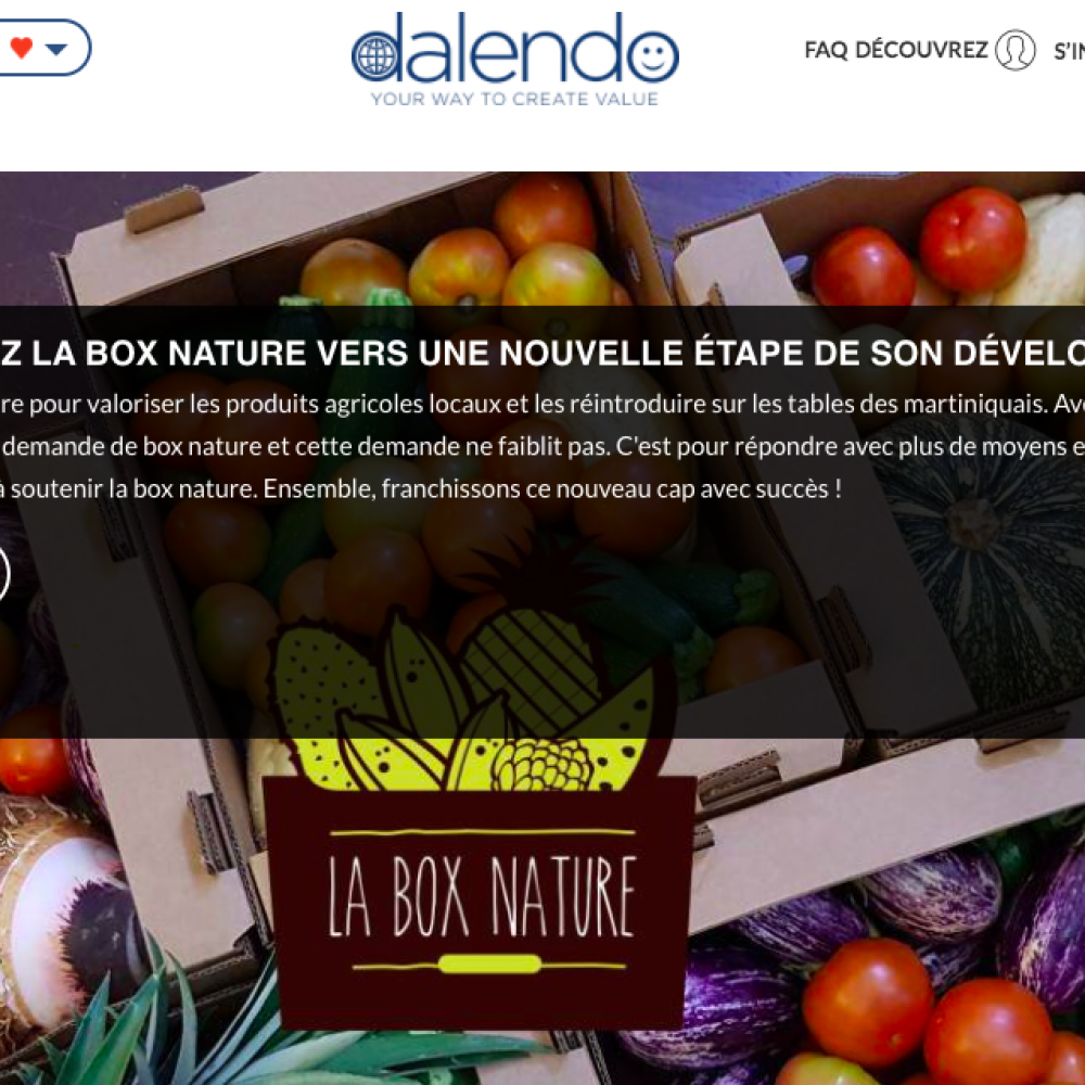 Levée de fonds LA BOX NATURE... Contribuez à partir de 5 euros sur DALENDO.COM